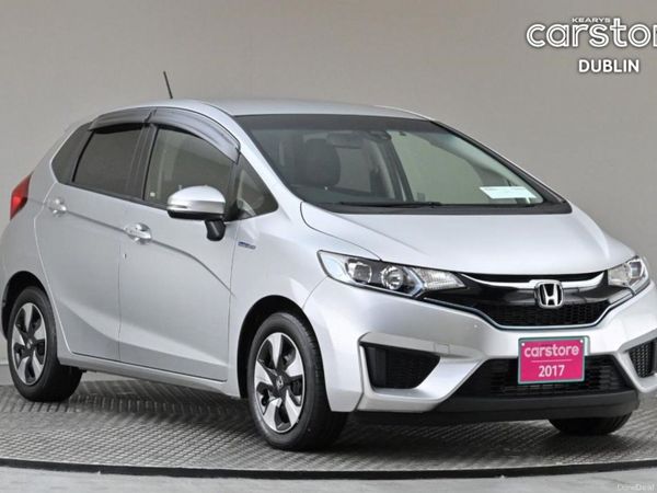Honda Fit Hatchback, Petrol Hybrid, 2017, Silver
