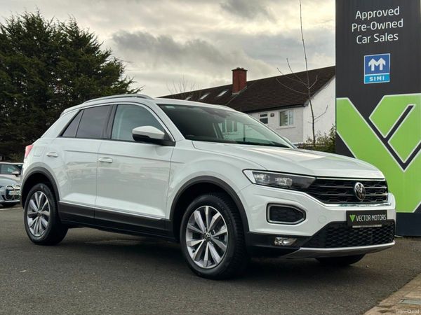 Volkswagen T-Roc SUV, Diesel, 2021, White