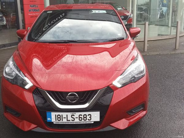 Nissan Micra Hatchback, Petrol, 2018, Red