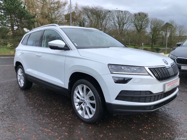 Skoda Karoq SUV, Diesel, 2019, White