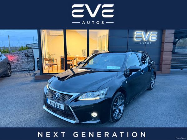 Lexus CT Hatchback, Petrol Hybrid, 2016, Black