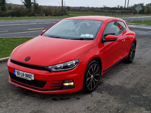 Volkswagen Scirocco Coupe, Diesel, 2015, Red