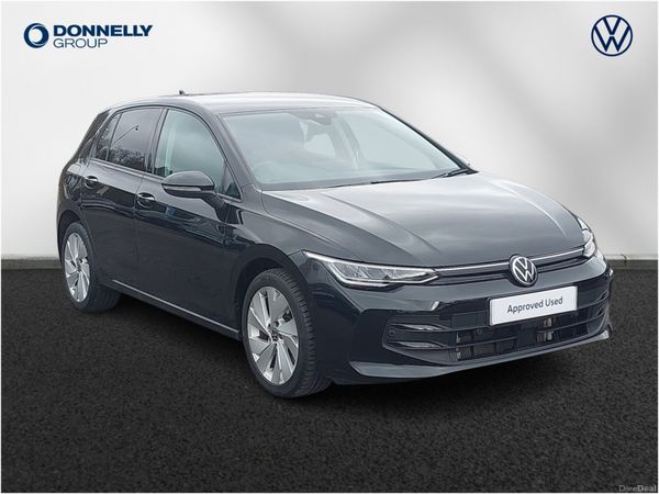 Volkswagen Golf Hatchback, Petrol Hybrid, 2025, Black