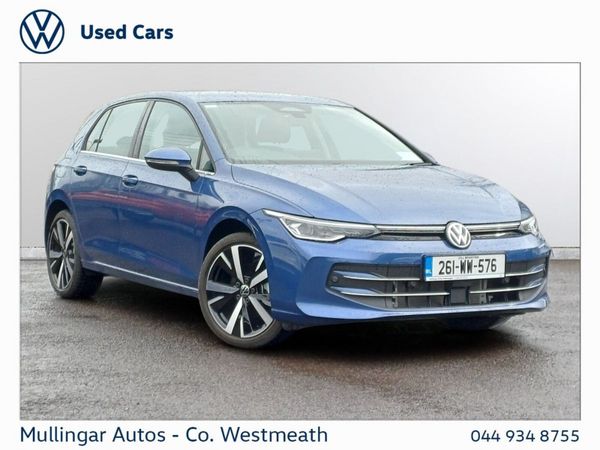 Volkswagen Golf Hatchback, Petrol, 2026, Blue