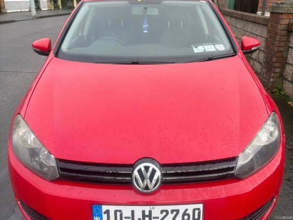 Volkswagen Golf Hatchback, Diesel, 2010, Red
