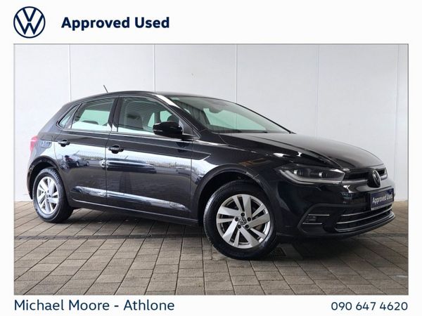 Volkswagen Polo Hatchback, Petrol, 2023, Black