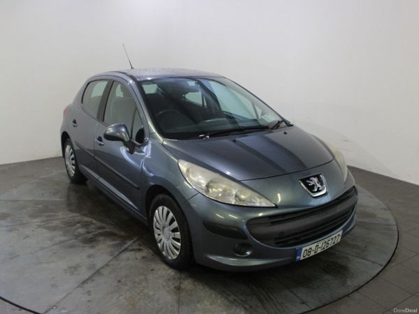 Peugeot 207 Hatchback, Diesel, 2008, Grey