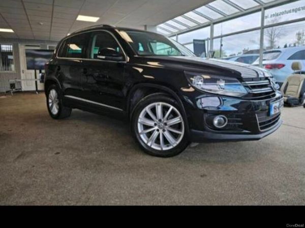 Volkswagen Tiguan SUV, Diesel, 2015, Black