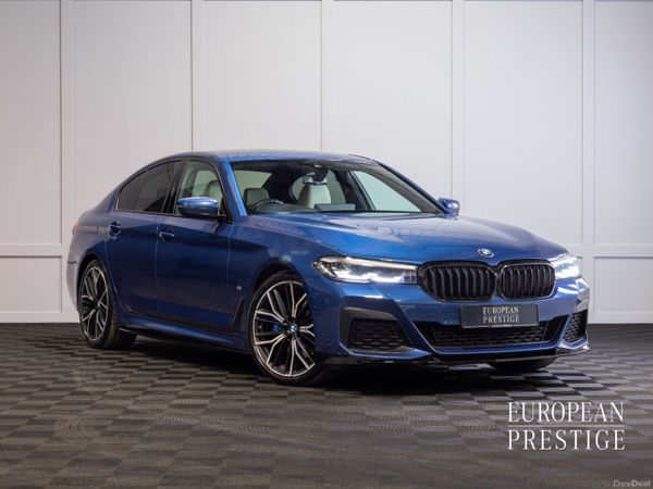BMW 5-Series Saloon, Diesel, 2022, Blue