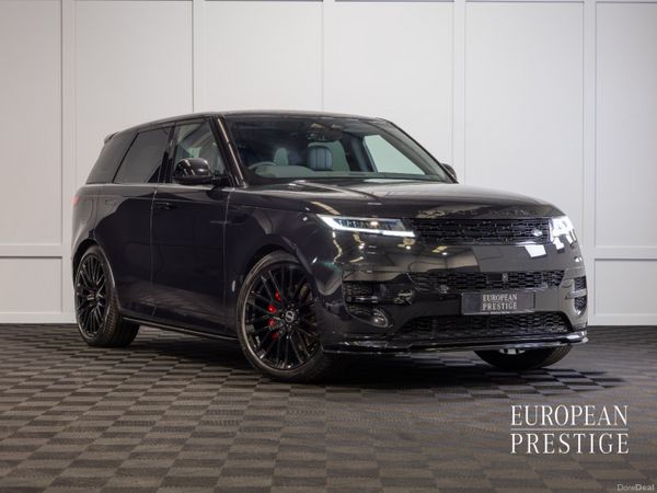 Land Rover Range Rover Sport SUV, Petrol Plug-in Hybrid, 2026, Black
