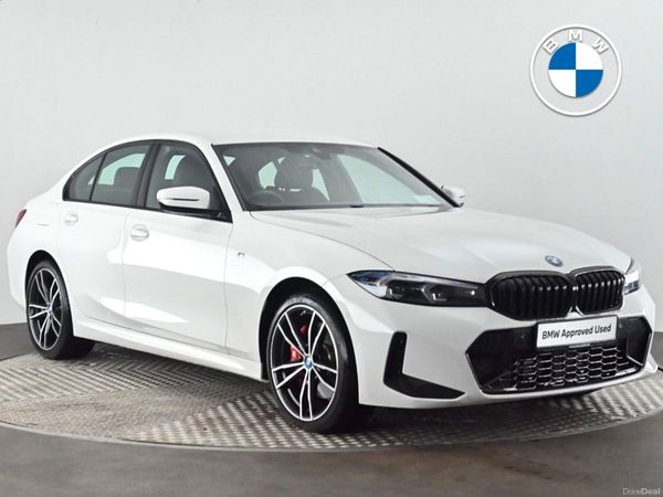 BMW 3-Series Saloon, Petrol Plug-in Hybrid, 2024, White