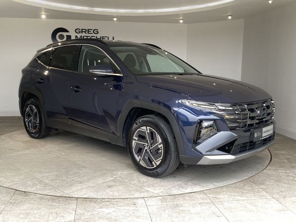 Hyundai Tucson SUV, Petrol Hybrid, 2025, Blue