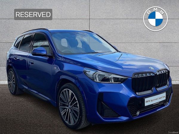 BMW iX1 SUV, Electric, 2025, Blue