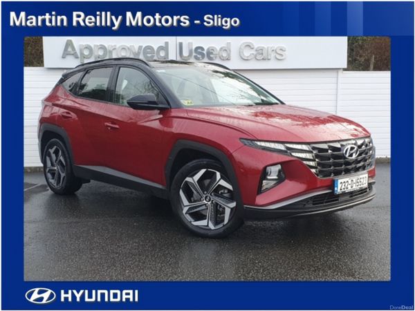 Hyundai Tucson MPV, Petrol Plug-in Hybrid, 2023, Red