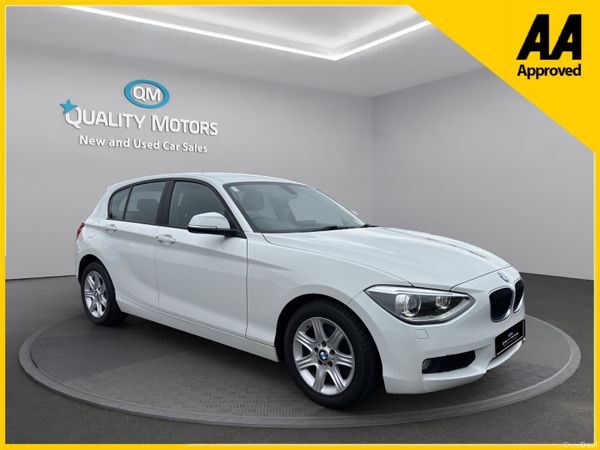 BMW 1-Series Hatchback, Petrol, 2013, White