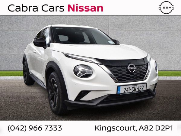 Nissan Juke SUV, Petrol Hybrid, 2024, White