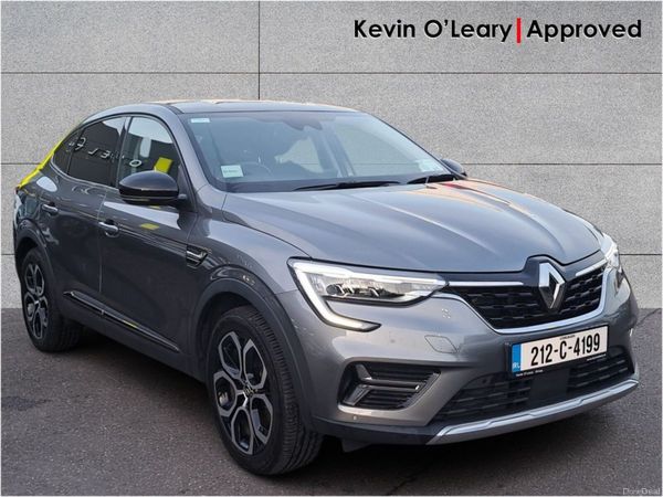 Renault Arkana Hatchback, Petrol Hybrid, 2021, Grey