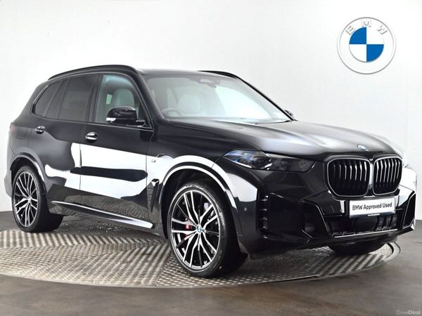 BMW X5 SUV, Petrol Plug-in Hybrid, 2025, Black