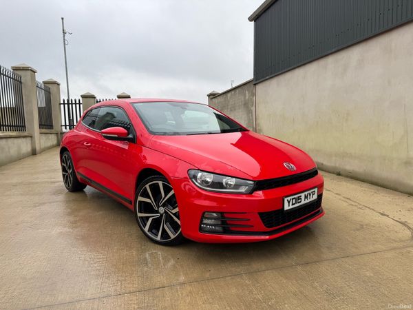 Volkswagen Scirocco Coupe, Diesel, 2015, Red