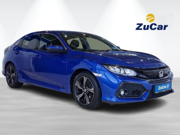 Honda Civic Hatchback, Petrol, 2021, Blue