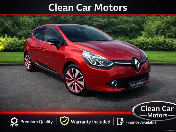 Renault Clio Hatchback, Petrol, 2016, Red