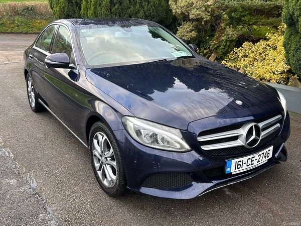 Mercedes-Benz C-Class Saloon, Diesel, 2016, Navy
