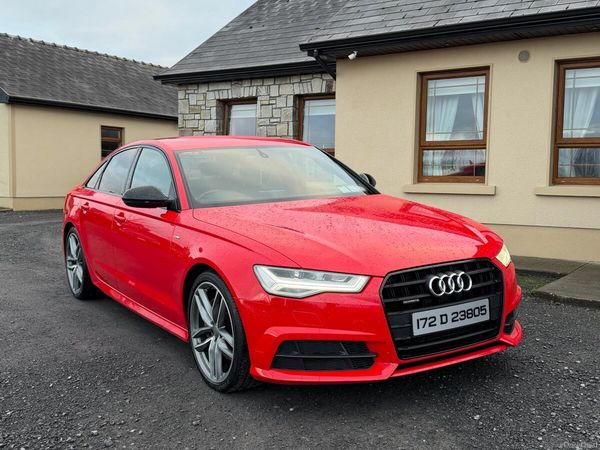Audi A6 Saloon, Diesel, 2017, Red
