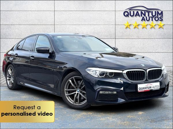 BMW 5-Series Saloon, Diesel, 2018, Black