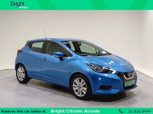 Nissan Micra Hatchback, Petrol, 2020, Blue