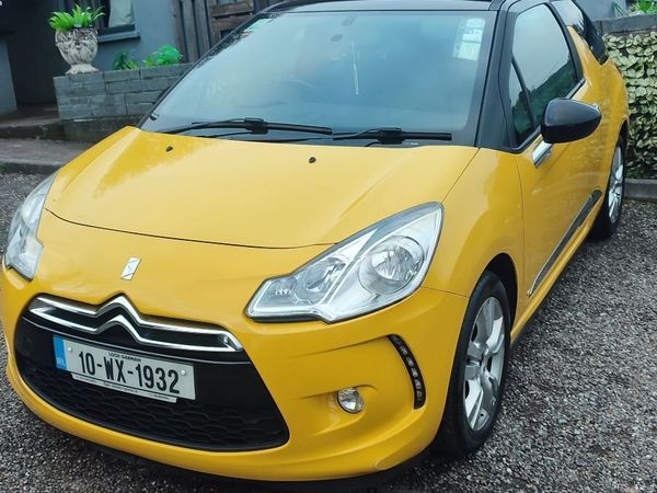 DS Automobiles DS 3 Hatchback, Diesel, 2010, Yellow