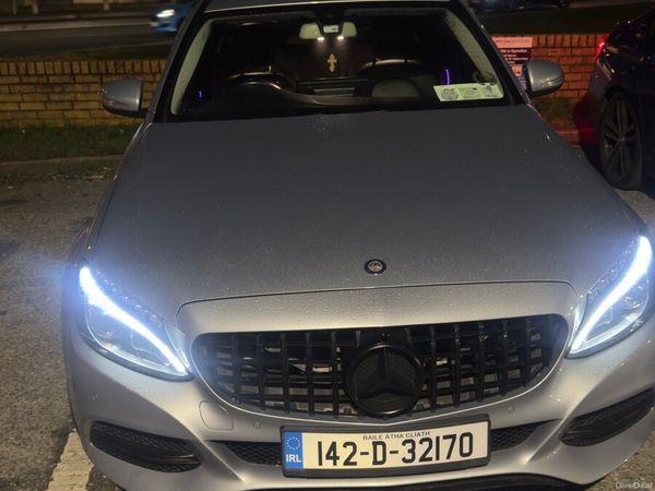 Mercedes-Benz C-Class Saloon, Diesel, 2014, Silver