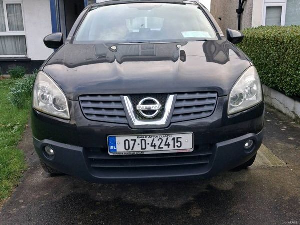 Nissan Qashqai Hatchback, Petrol, 2007, Black