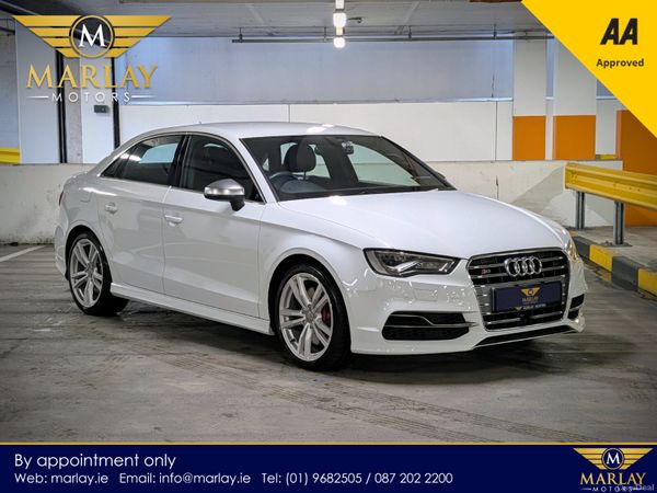 Audi S3 Saloon, Petrol, 2015, White