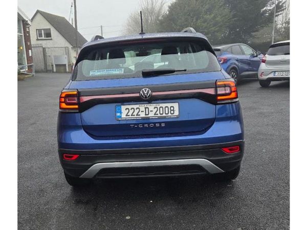 Volkswagen T-Cross Estate, Petrol, 2022, Blue