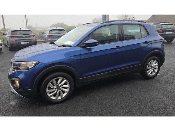 Volkswagen T-Cross Estate, Petrol, 2022, Blue