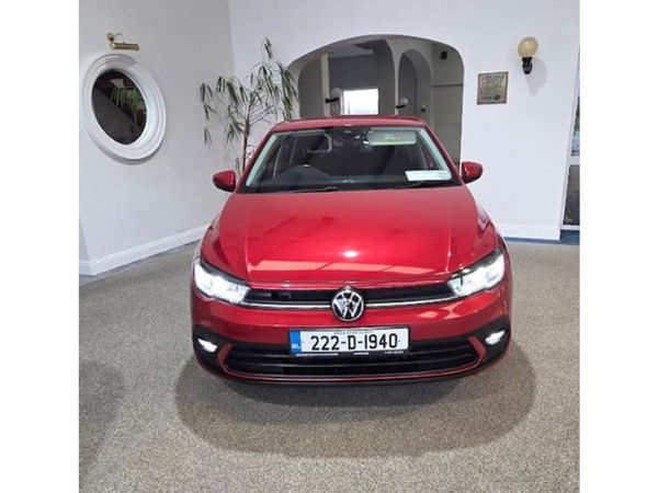 Volkswagen Polo Hatchback, Petrol, 2022, Red