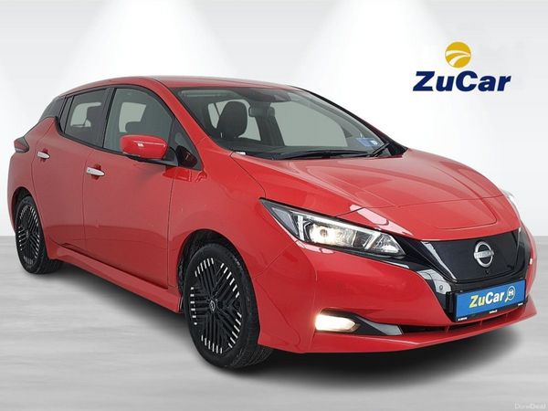 Nissan Leaf Hatchback, Electric, 2023, Red