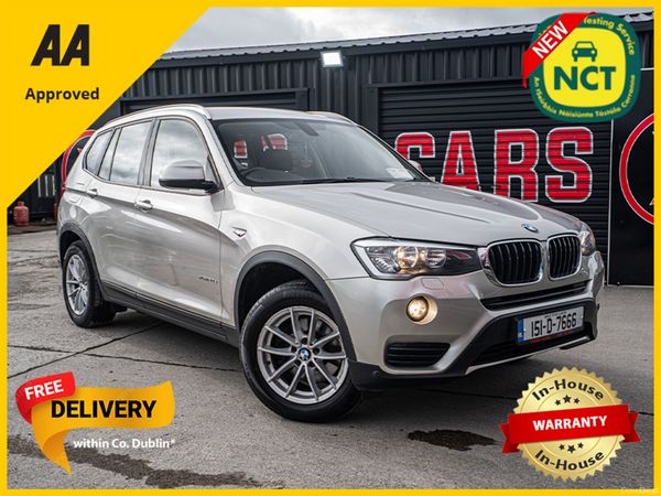 BMW X3 SUV, Diesel, 2015, Silver