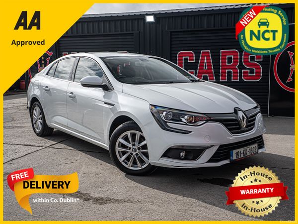 Renault Megane Saloon, Petrol, 2019, White
