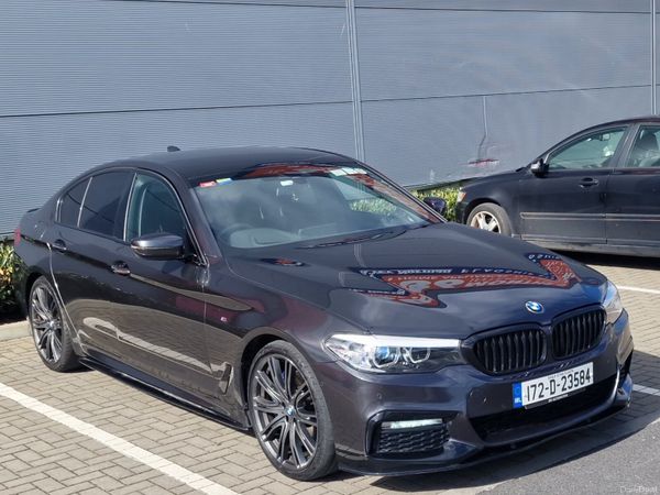 BMW 5-Series Saloon, Diesel, 2017, Grey