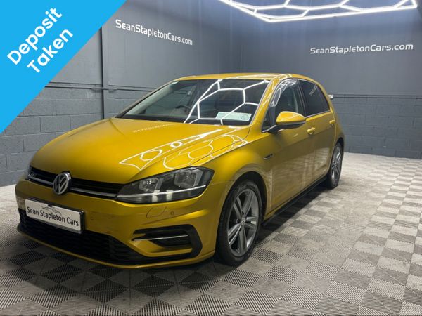 Volkswagen Golf Hatchback, Diesel, 2018, Yellow