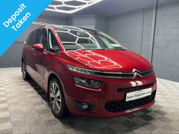Citroen Grand C4 Picasso MPV, Diesel, 2016, Red