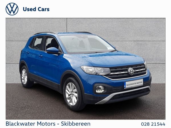 Volkswagen T-Cross Estate, Petrol, 2020, Blue