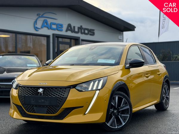 Peugeot 208 Hatchback, Petrol, 2020, Yellow