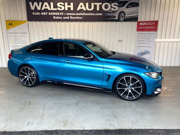BMW 4-Series Coupe, Diesel, 2020, Blue