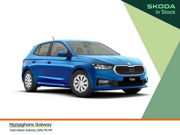 Skoda Fabia Hatchback, Petrol, 2026, Blue
