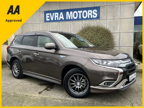 Mitsubishi Outlander SUV, Petrol Plug-in Hybrid, 2019, Brown