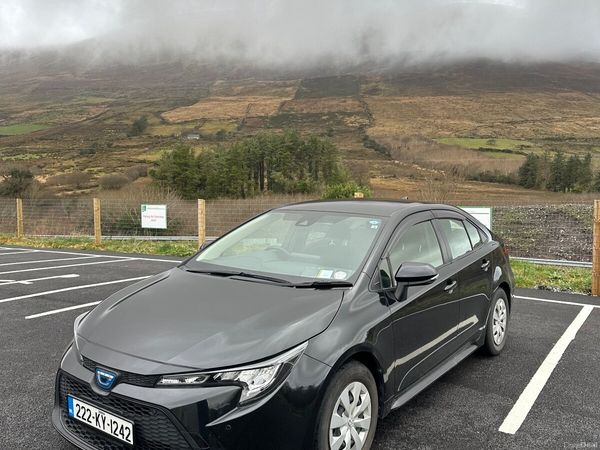 Toyota Corolla Saloon, Petrol Hybrid, 2022, Black