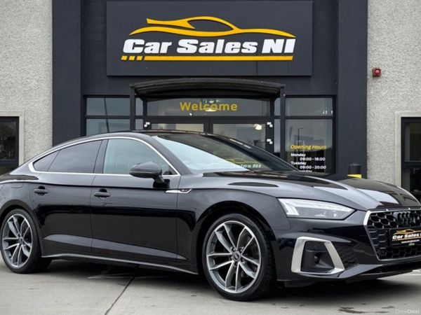 Audi A5 Hatchback, Diesel Hybrid, 2023, Black