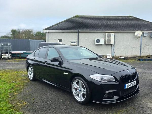 BMW 5-Series Saloon, Diesel, 2013, Black
